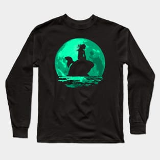 Mermaid Moon Long Sleeve T-Shirt